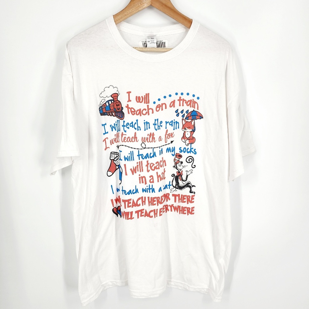 Dr. Seuss I Will Teach You On A Train T-Shirt
